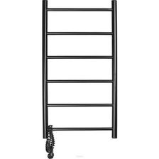 Электрический полотенцесушитель лесенка Domoterm DMT 109-6 40х80 ЧРН EK L - изображение 2