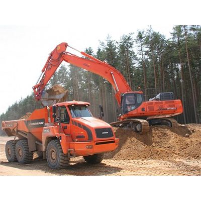 Самосвал шарнирно-сочлененный DOOSAN DA45 - изображение 2