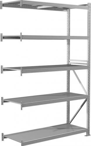 Дополнительная секция для стеллажа ПРАКТИК MS Pro 300/150 х 80/5 (5 полок)