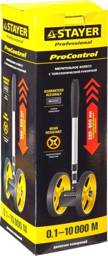 Дорожное колесо STAYER PROFESSIONAL 9999м 34191 - изображение 2