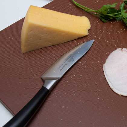 Доска разделочная 530х325х18 мм коричневая пластик - изображение 4