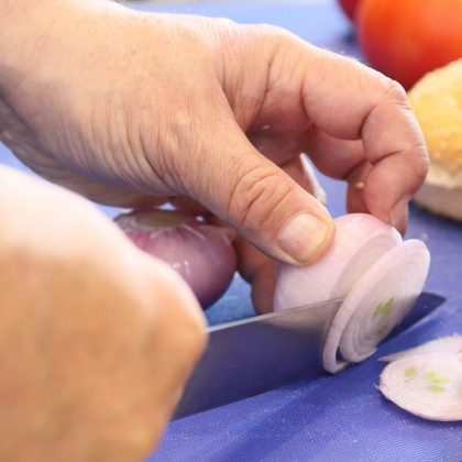 Доска разделочная 530х325х18 мм зеленая пластик - изображение 4