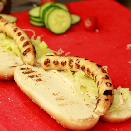 Доска разделочная 600х400х18 мм красная пластик - изображение 4