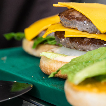 Доска разделочная 600х400х18 мм зеленая пластик - изображение 5