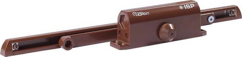 Доводчик дверной НОРА-М 430 Slider ISPARUS морозостойкий "Коричневый" 18778
