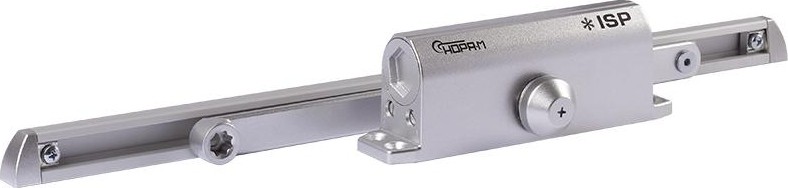 Доводчик дверной НОРА-М 430 Slider ISPARUS морозостойкий "Серебро" 18776