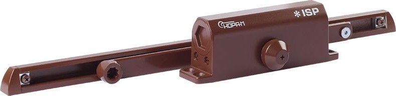 Доводчик дверной НОРА-М 440 Slider ISPARUS морозостойкий "Коричневый" 18779