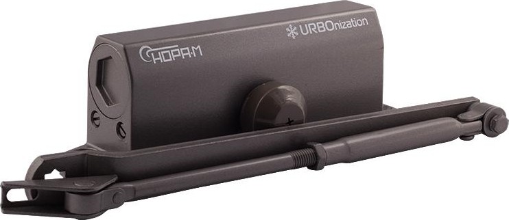 Доводчик дверной НОРА-М 540 URBOnization морозостойкий "Графит/Бронза" 16634