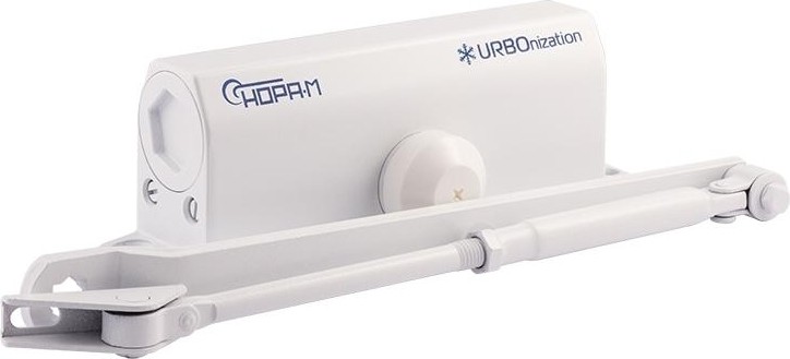 Доводчик дверной НОРА-М 550 URBOnization морозостойкий "Белый" 16639