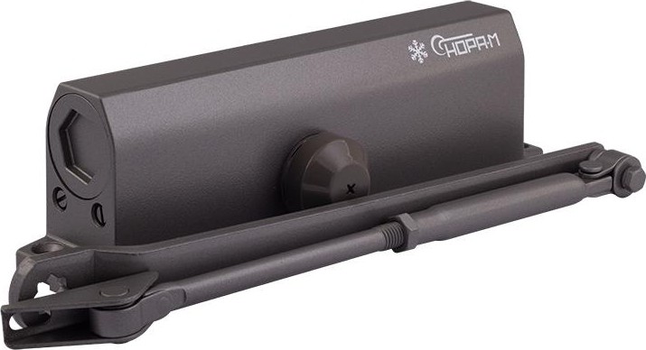 Доводчик дверной НОРА-М 740DA "Графит" 18410