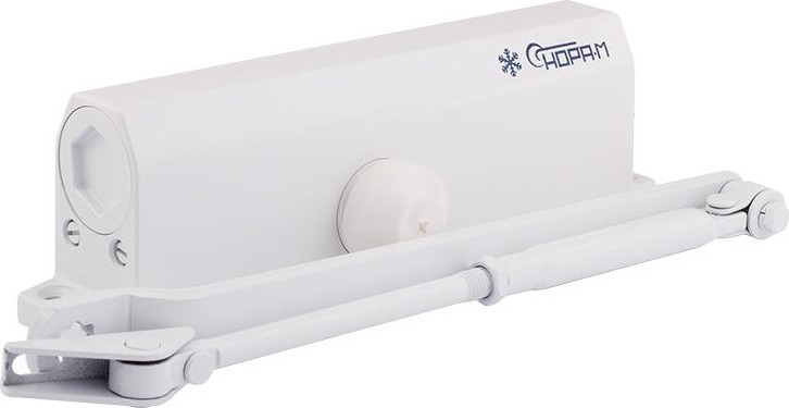 Доводчик дверной НОРА-М 740DA "Белый" 18409