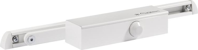 Доводчик дверной НОРА-М 820 Slider со скользящей тягой "Белый" 18834