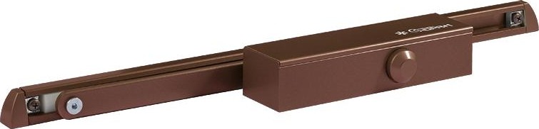 Доводчик дверной НОРА-М 820 Slider со скользящей тягой "Коричневый" 18928