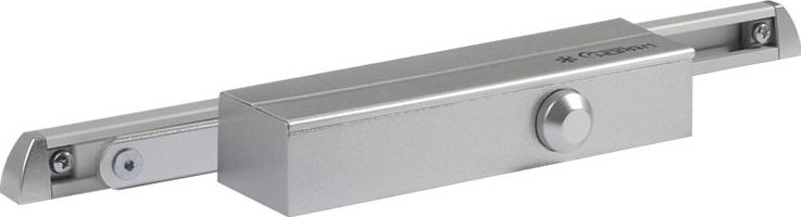 Доводчик дверной НОРА-М 830 Slider со скользящей тягой "Серебро" 18839