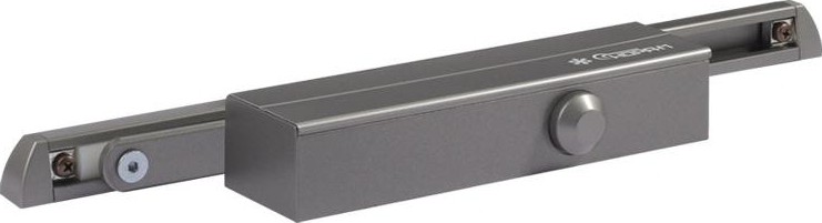 Доводчик дверной НОРА-М 830 Slider со скользящей тягой "Графит" 18838