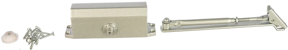 Доводчик дверной REXANT 46-0503 для установки на дверь весом до 65кг