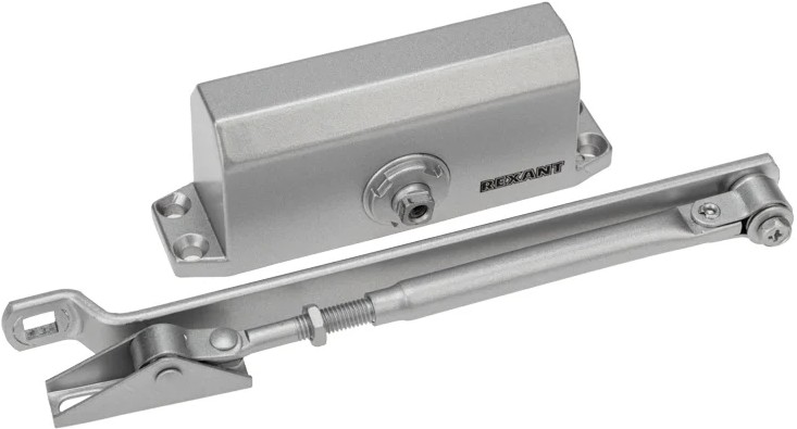 Доводчик дверной REXANT 46-0501 для установки на дверь весом до 45 кг - изображение 4