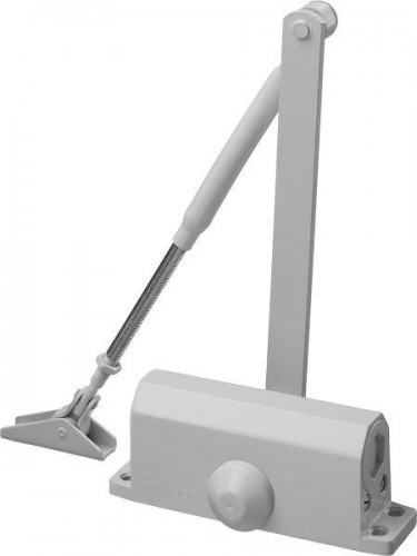 Доводчик дверной STAYER MASTER для дверей массой до 80 кг, белый 37916-80