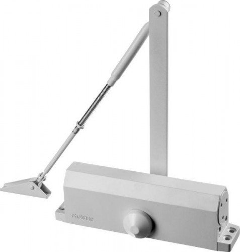 Доводчик дверной STAYER MASTER для дверей массой до 100 кг, белый 37916-100