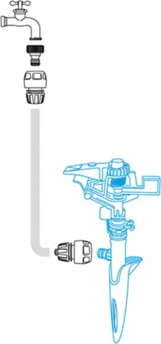 Дождеватель импульсный GF SPIT1 80005624 Б0059658 - изображение 2