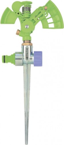 Дождеватель импульсный PALISAD 65413 латунный на колышке 65413