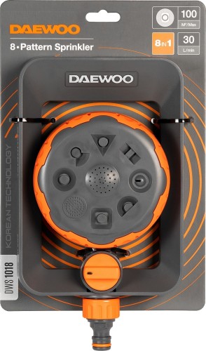 Дождеватель круговой DAEWOO DWS 1018 многорежимный 8 в 1 - изображение 2