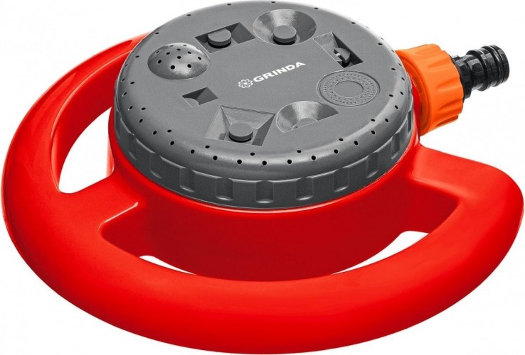 Дождеватель круговой GRINDA GF-8 64 м2 полив, на облегченной подставке, стационарны 8-427643