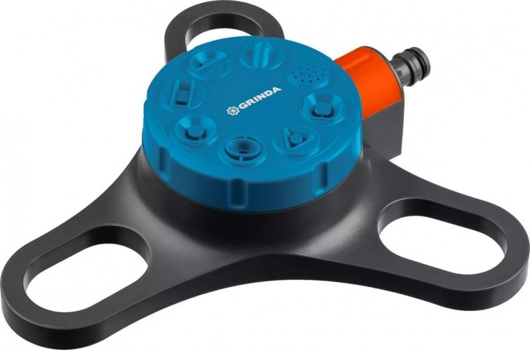 Дождеватель круговой GRINDA RF-3 proline 64 м2 полив, на подставке, стационарный, п 429301