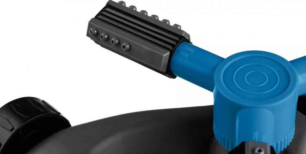 Дождеватель круговой GRINDA RR-Pro proline 250 м2 полив, на подставке с колесиками, 3 429317 - изображение 2