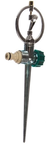 Дождеватель круговой RACO 652C 95 м2, на пике, металлический 4260-55/652C