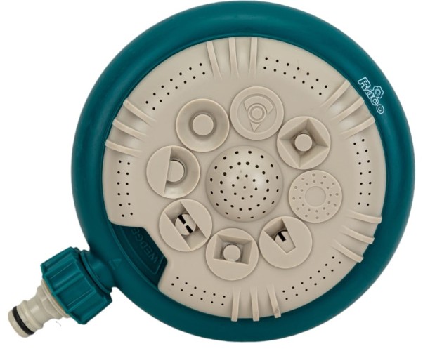 Дождеватель круговой RACO 666C 64 м2, на круглой подставке, стационарный 4260-55/666C