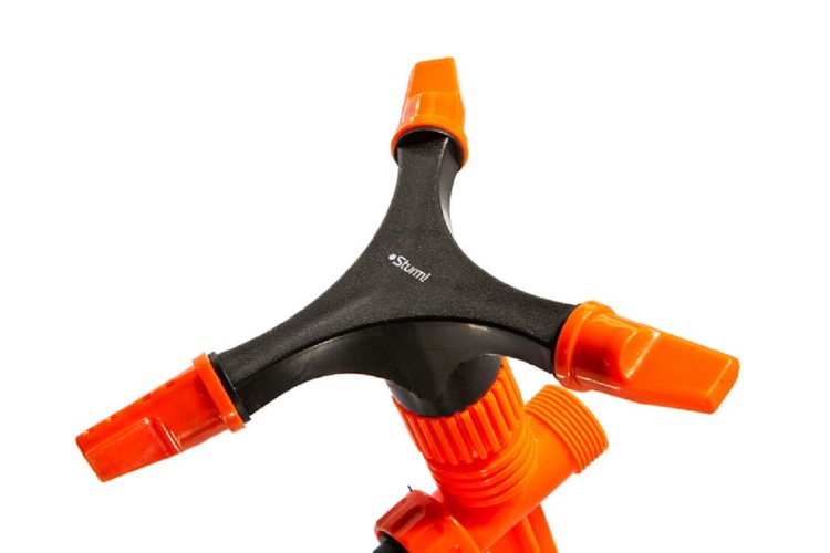 Дождеватель круговой Sturm 3015-18-01P на пике,3 сопла - изображение 4