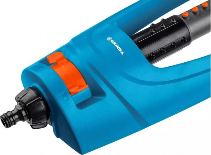 Дождеватель осциллирующий GRINDA RO-19 proline 290 м2 полив, 19 форсунок, веерный 429343 - изображение 2