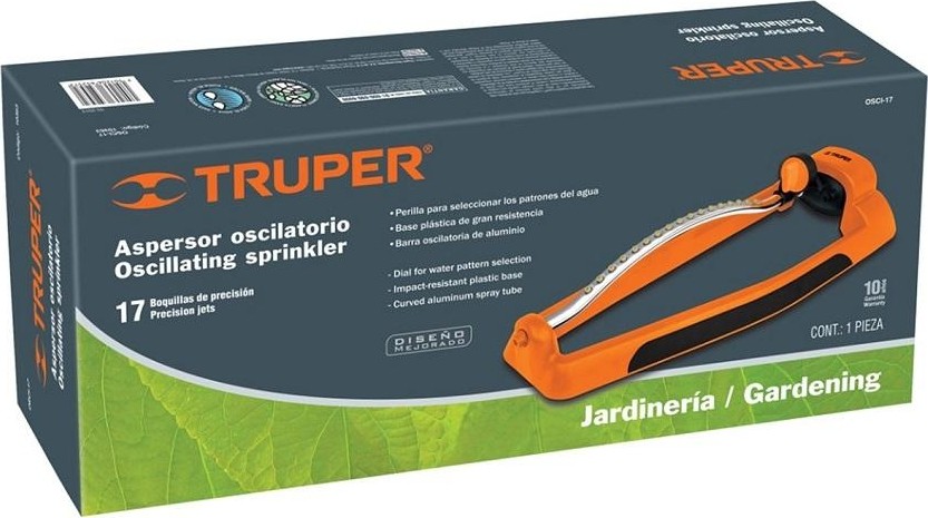 Дождеватель осциллирующий TRUPER OSCI-17 10363 10363 - изображение 2