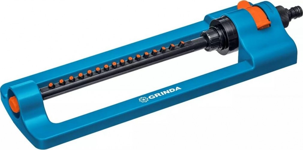 Дождеватель осциллирующий GRINDA RO-16 proline 260 м2 полив, 16 форсунок, веерный 429347