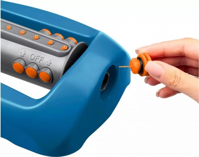 Дождеватель осциллирующий GRINDA RO-18P proline 418 м2 полив, 18 форсунок, профессиональны 429341 - изображение 3