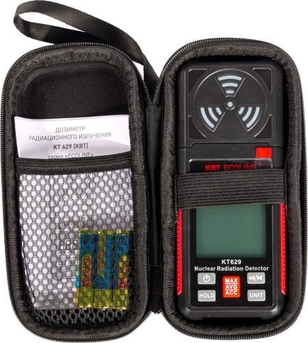 Дозиметр КВТ КТ 629 серия ECOLINE радиационного излучения 91923 - изображение 4