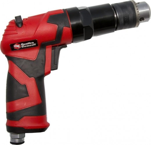 Дрель пневматическая QUATTRO ELEMENTI реверсивная патрон 10 мм, разъем euro 919-778 - изображение 3