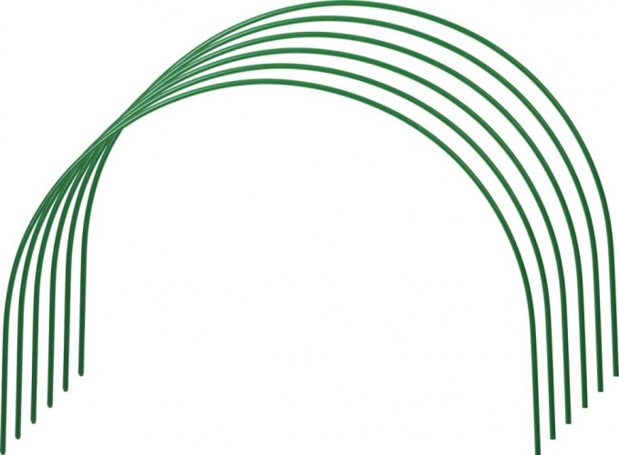 Дуга для парника GRINDA 2,5м покрытие ПВХ, 6шт 422309-100-095