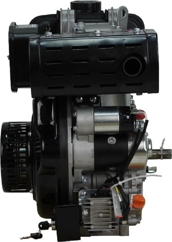 Двигатель дизельный LONCIN LCD230FD (LCD170FD) D20 5А 5,0 л.с. (вал 20 мм, 5А, электростартер) 00-00157849 - изображение 4