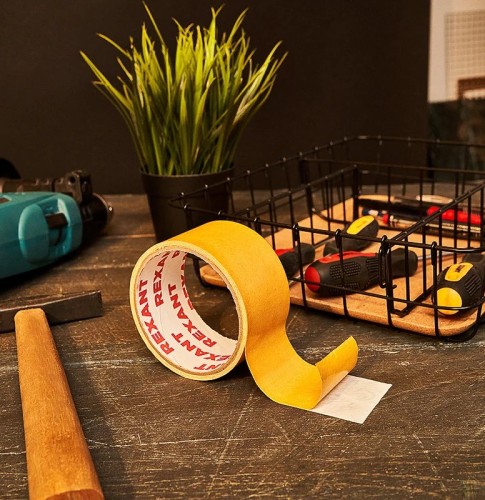 Двусторонний скотч REXANT 09-6238 полипропиленовая основа 38 мм (ролик 5 м) - изображение 2