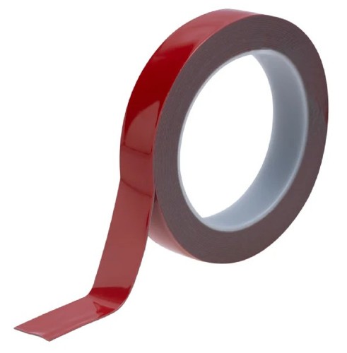 Двусторонний скотч REXANT 09-6020 на HBA акриловой основе 20 мм (ролик 5 м) серый