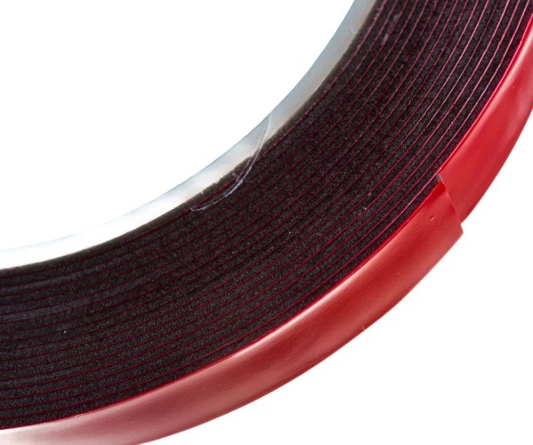 Двусторонний скотч REXANT 09-6012 на HBA акриловой основе 12 мм (ролик 5 м) серый - изображение 2