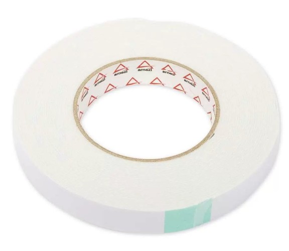 Двусторонняя монтажная лента ARNEZI R8030203 19 мм x10 м на вспененной основе, белая