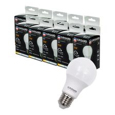 Светодиодная лампочка E27 11Вт набор 10 штук дневной свет, колба шар A60 - изображение 7