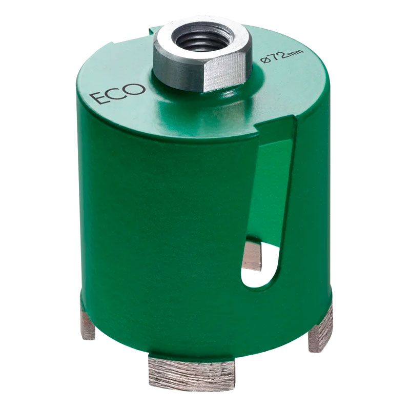 Алмазная коронка для розеток ECO-D50 72/65 M16 R 4LSP