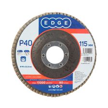 Круг лепестковый торцевой Edge 115х22.23 мм / P40 / шлифовальный диск / абразив - изображение 4