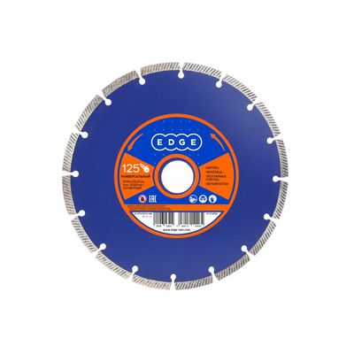 Чашка EDGE алмазная / 125х22,2 / двухрядная / по бетону / для ушм - изображение 9