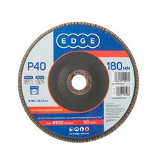 Круг лепестковый торцевой Edge 180х22,23мм / P40 / шлифовальный диск / абразив - изображение 3