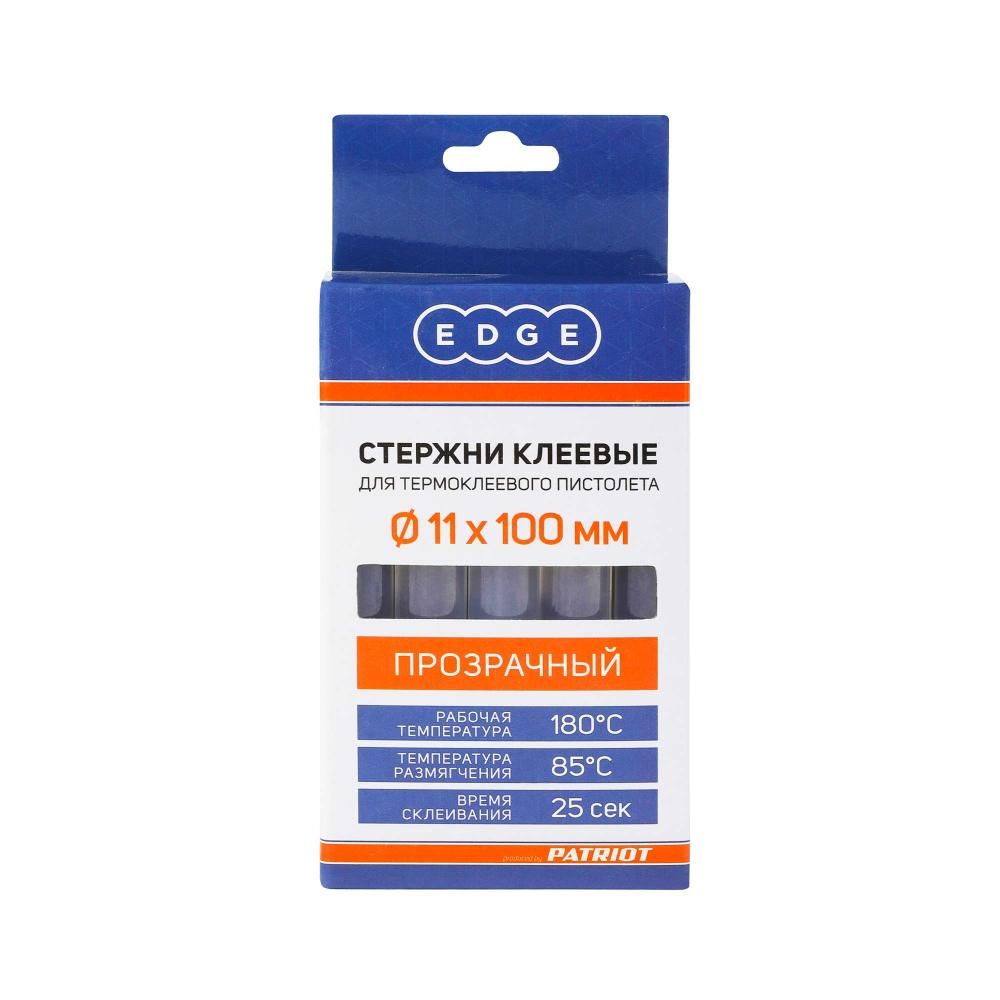 Стержни клеевые EDGE by PATRIOT 11х100 мм прозрачные / стержни клеевые для термопистолета - изображение 3